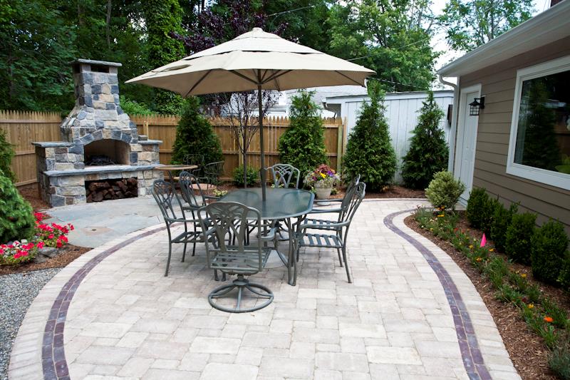Patio, Outdoor Fireplace & Fire Pit, Planting Enhancements 
